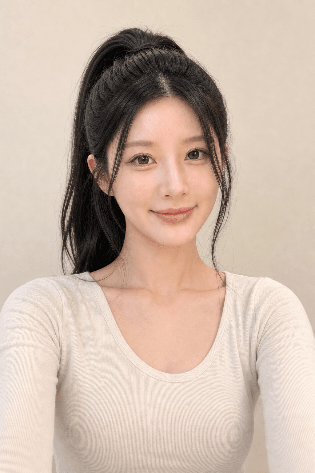 High ponytail cut