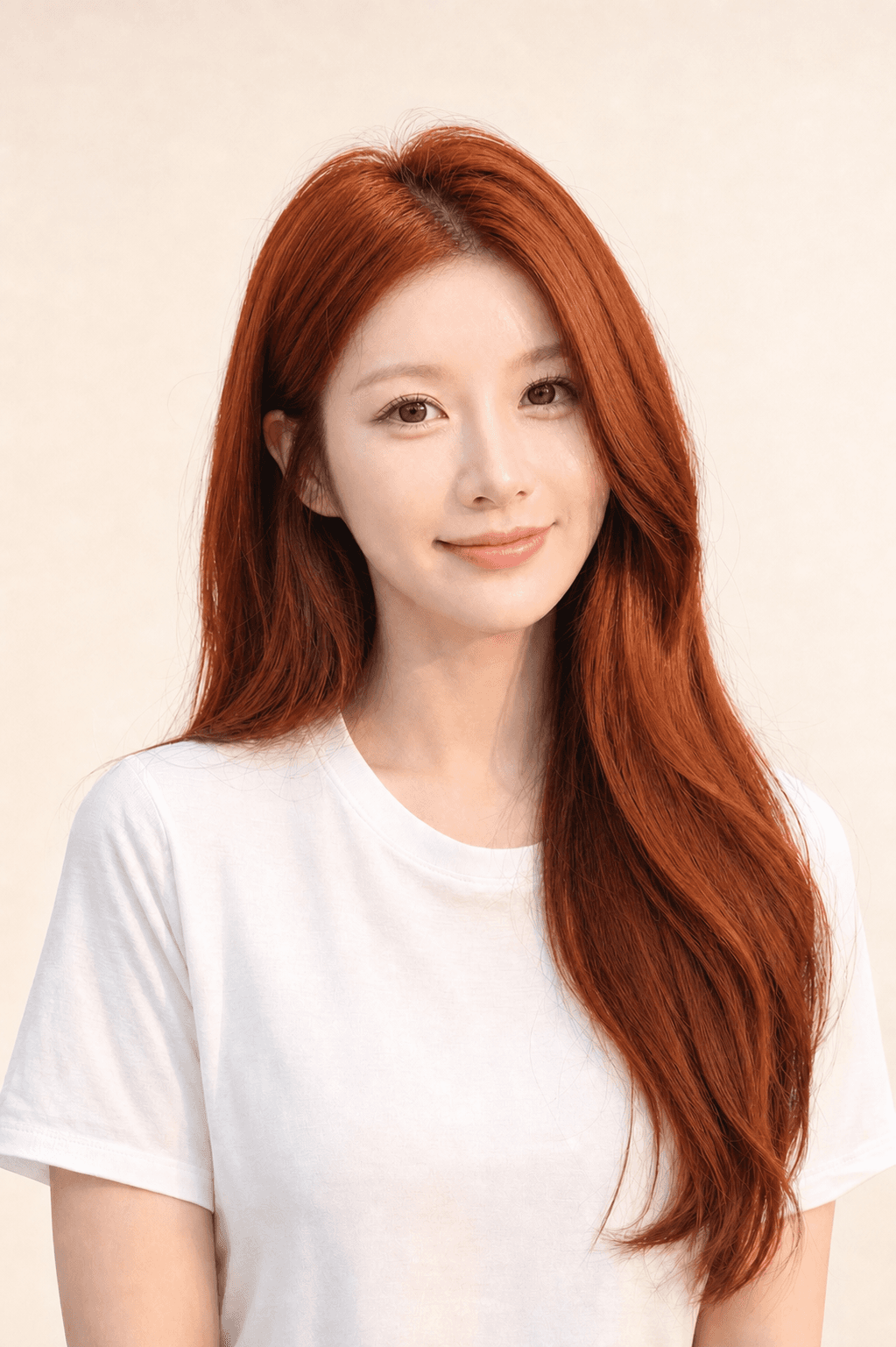 Copper hair